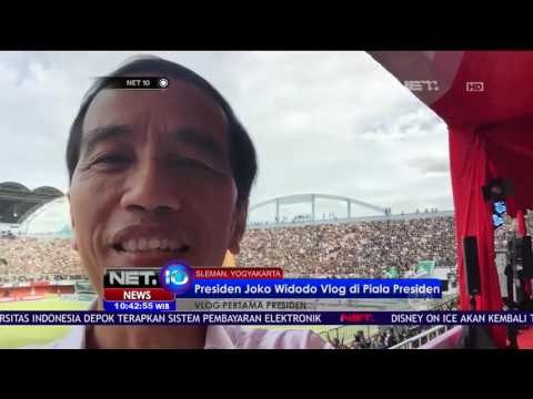 Vlog Pertama Presiden Jokowi di Piala Presiden - NET10