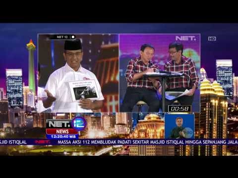 Paslon Pilkada Jakarta Beradu Gagasan Soal Penyandang Disabilitas - NET12