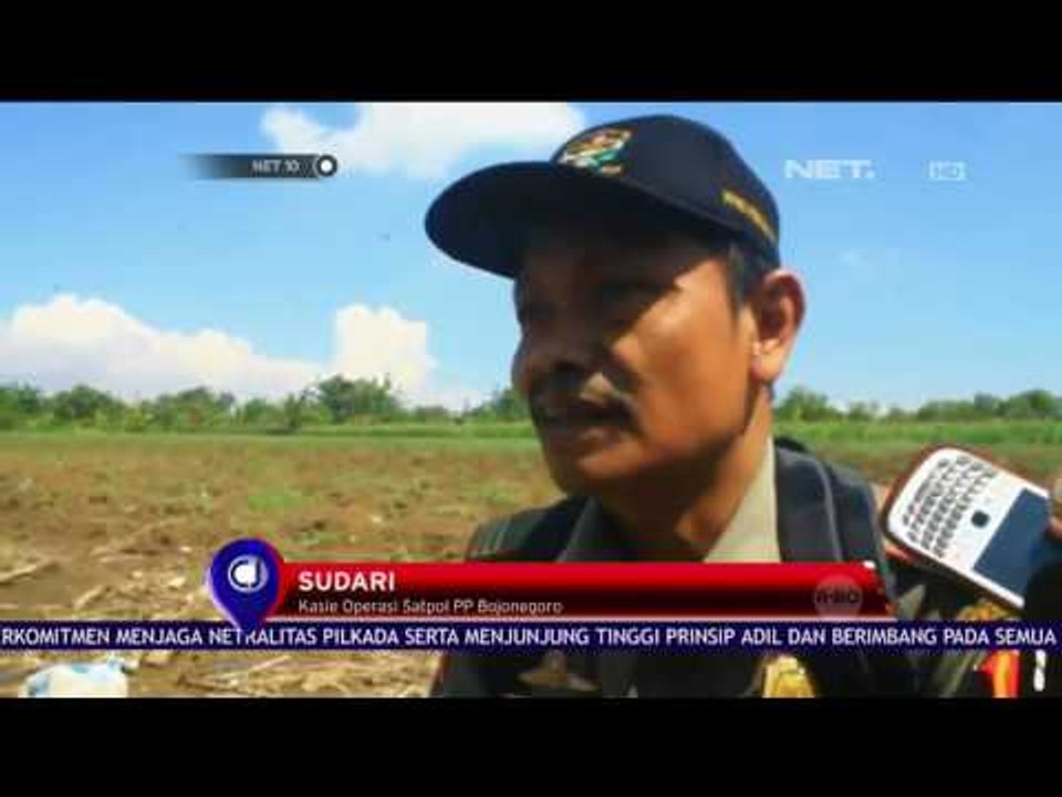 Petugas Bakar Mesin Penyedot Pasir - NET 10