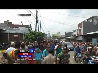 90 Kepala Keluarga Terkena Imbas Ledakan Gerai PHD Bekasi - NET 16