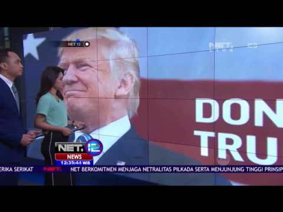 Pidato Donald Trump Pasca Kemenangan di US Election 2016 - NET 12