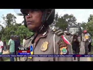 4 Rumah Terbakar Akibat Bentrokan  - NET 5