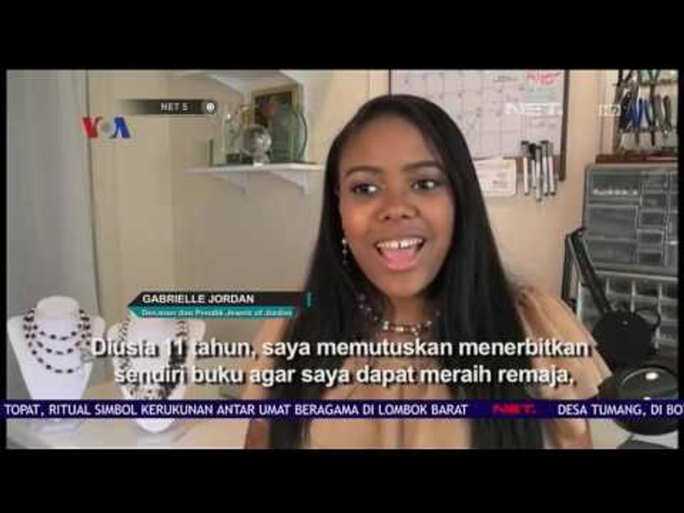 Gabrielle Jordan, Remaja Amerika yang Menjadi Pebisnis Perhiasan - NET5