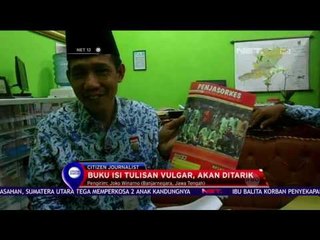 Buku Isi Tulisan Vulgar, Akan Ditarik - NET 12