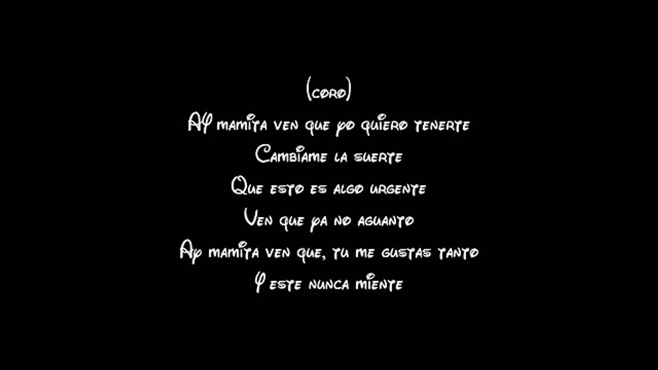 CNCO - Mamita (Letra)