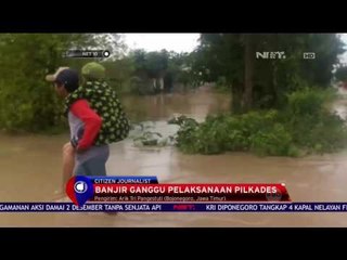 Banjir Ganggu Pelaksanaan Pilkades - NET 10