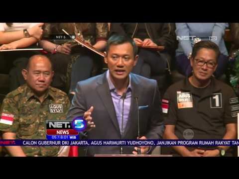 Cagub DKI Jakarta Agus Yudoyono Janjikan Program Rumah Rakyat Tanpa Menggusur - NET 5