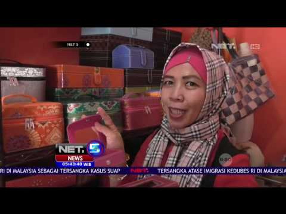 Kerajinan Perca Songket Disulap Jadi Souvenir Cantik - NET5