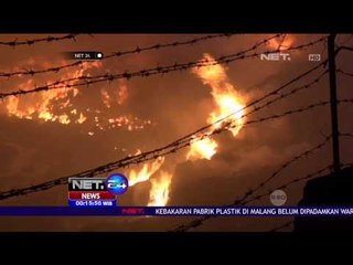 Kebakaran Pabrik Plastik di Kabupaten Malang, Warga Siap Mengungsi - NET24