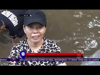 Ratusan Warga Berlomba Tangkap Ikan - NET 10
