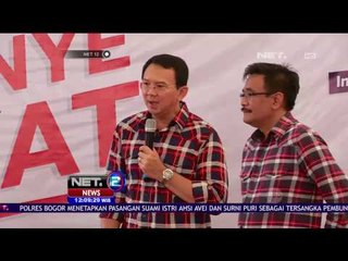 Ahok-Djarot dan Sejumlah Artis Hibur Warga di Rumah Lembang - NET 12