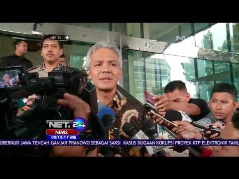 Ganjar Diperiksa KPK Sebagai Saksi Kasus Dugaan Korupsi Proyek E-KTP - NET24