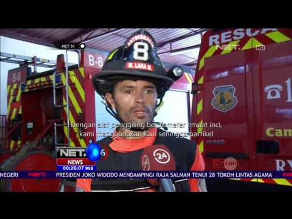 Pemadam Kebakaran di Chile Beraksi Selamatkan S...