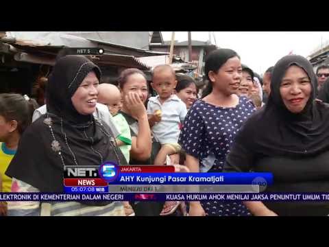 Paslon Gubernur Nomor Urut 1 dan 2 Blusukan di Berbagai Daerah Jakarta - NET5