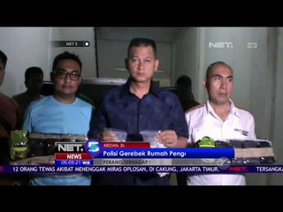 Polisi Menggerebek Rumah Pengedar Narkotika di Medan - NET 5