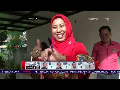 Calon Bupati Nomor Urut 1 Lakukan Pencoblosan - NET12