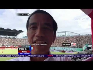 Tendang Bola dan Vlog, Jokowi Buka Piala Presiden 2017 - NET5