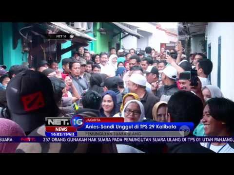 Anies-Sandi Menang di PSU TPS 29 Kalibata - NET16