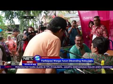 Pemungutan Suara Ulang di TPS 29 Kalibata, Anies-Sandi Unggul - NET5