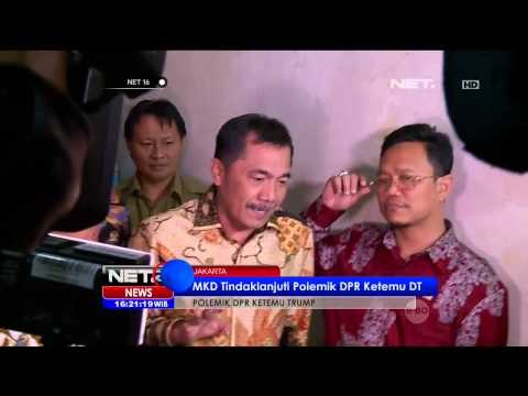 Polemik Pertemuan DPR dan Donald Trump - NET16