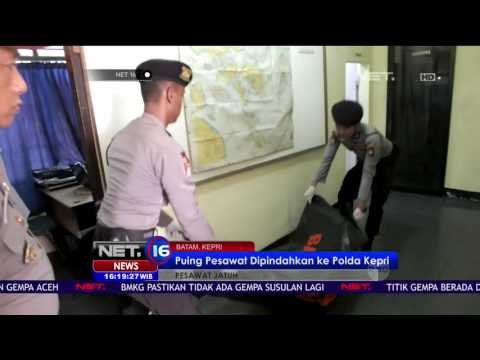 Puing Pesawat M-28 Skytruck Dipindahkan ke Mapolda Kepulauan Riau - NET16