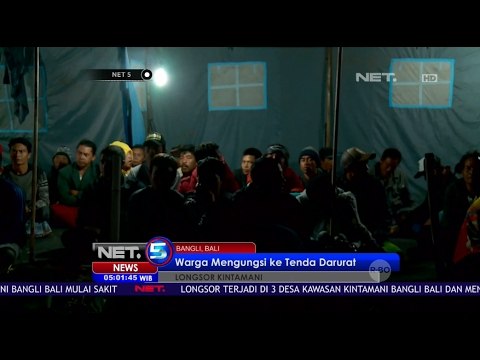 BPBD Ungsikan Warga dari Area Rawan Longsor Kintamani - NET5