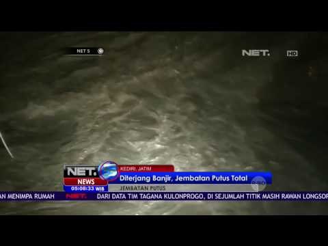 Diterjang Banjir, Jembatan Antarkabupaten Putus - NET5
