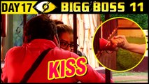 Vikas Gupta KISS Shilpa Shinde  Bigg Boss 11 Day 17 – Episode 17  18th October 2017 Episode Update