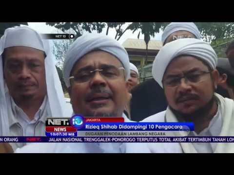 Rizieq Shihab Penuhi Panggilan Polda Jabar - NET10