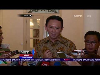 Ahok Minta Maaf Jakarta Banjir - NET16