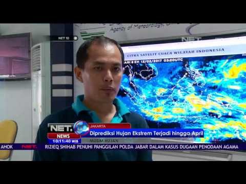 BMKG Prediksi Hujan Ekstrem Akan Terjadi Hingga April Nanti - NET10