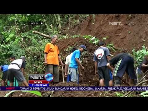 Rumah Warga di Bantul Rusak Parah Akibat Longsor - NET24