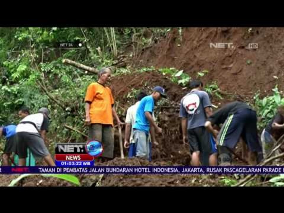 Rumah Warga di Bantul Rusak Parah Akibat Longsor - NET24