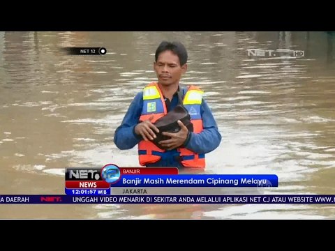Banjir Cipinang, Warga Mulai Dievakuasi ke Posko Pengungsian - NET12