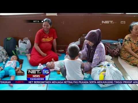 Puluhan Warga Mengungsi di Posko Pengungsian - NET16