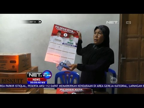Dugaan Politik Uang, PANWASLU Sita Biskuit dan Uang - NET24