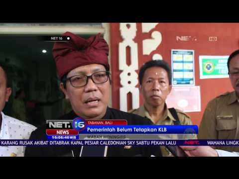 Timpa 3 Korban, Pemerintah Tabanan Bali Belum tetapkan Status KLB Suspect Meningitis - NET16