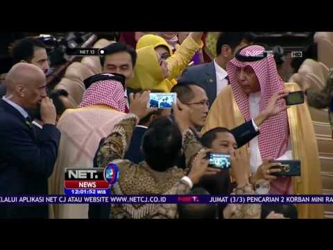 Sambangi Gedung DPR, Raja Salman Di-rubungi Pengunjung Gedung yang ingin Foto Bersama - NET12