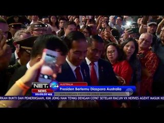 Presiden Jokowi Temui Ribuan WNI di Australia - NET24