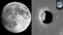 Newly discovered cave system on the moon could host lunar base