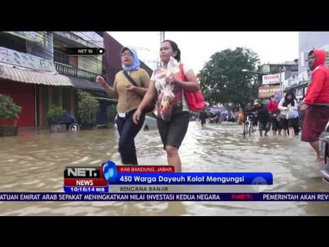 Banjir Merendam, Ratusan Warga Dayeuh Kolot Mengungsi - NET10