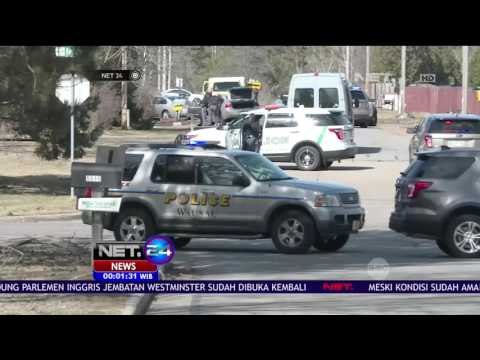 Perampok Bank menembak seorang Polisi dan 3 Warga Sipil Hingga Tewas di Amerika - NET24