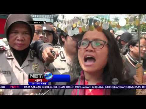 Polisi Bubarkan Aksi Unjuk Rasa Aktivis Buruh Migran di Kedutaan Arab Saudi - NET5