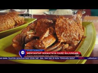 Enaknya Kare Olahanan Hewan laut di Tuban - NET12