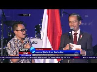 Presiden Joko Widodo Gelar Kuis Berhadiah di Sidney - NET12