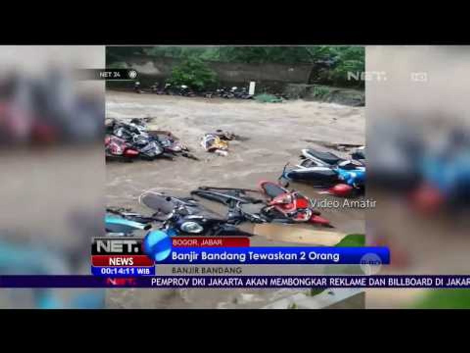 Banjir Bandang Bogor, 2 Tewas - NET24