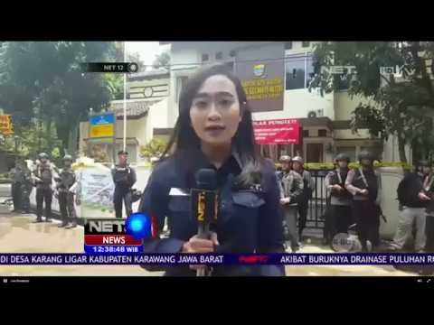 Live di Lokasi Teror Bom Kota Bandung - NET12