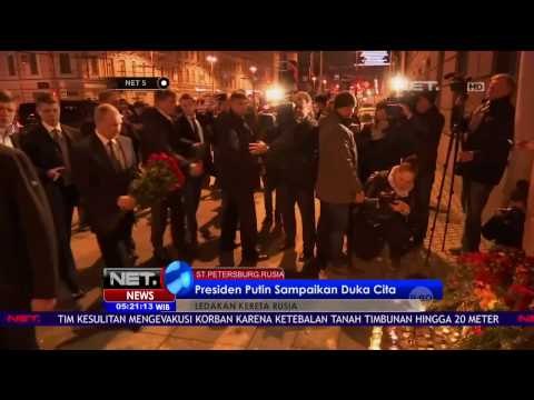 Presiden Putin Sampaikan Duka Cita atas Musibah Ledakan Kereta di Rusia - NET5