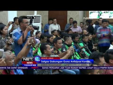 Pemerintah Bogor Bentuk Satgas Antisipasi Konflik Angkutan Konvensional dan Online - NET12