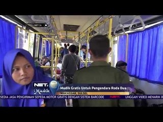 Mudik Gratis untuk Pengendara Roda Dua - NET24